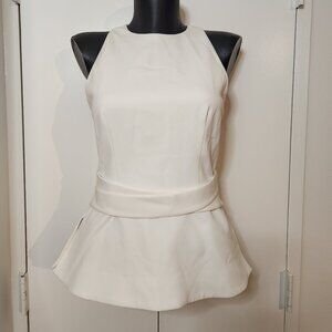 Keepsake white dress top size small